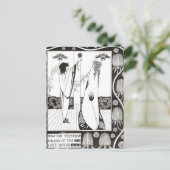 Hoe Sir Tristram Drink van de Drink van de Liefde  Briefkaart (Staand voorkant)