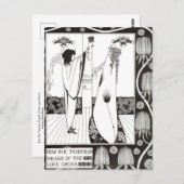 Hoe Sir Tristram Drink van de Drink van de Liefde  Briefkaart (Voorkant / Achterkant)