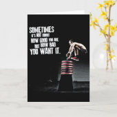 Hoe slecht je het wilt - CrossFit Motivatie Kaart (Gele Bloem)