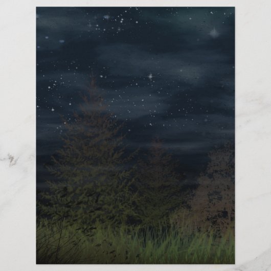 Hoe smaakt de maan? Giraffe en maan -Flyer Flyer (Achterkant)