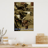 Hoe smaakt mijn ballen? poster (Keuken)