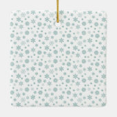 Hoe sneeuwvlokken worden gemaakt keramisch ornament (Achterkant)