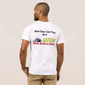 Hoe snel kun je gaan? t-shirt (Achterkant volledig)