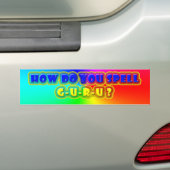 Hoe speel je GURU? Bumper Bumpersticker (Op auto)