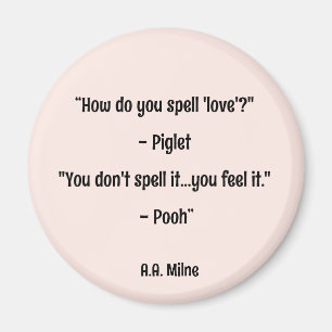 Hoe spel je liefde? magneet