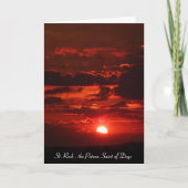 Hoe St. Roch het Patron Sint van Honden werd Kaart (Voorkant)