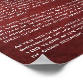 Hoe St. Roch het Patron Sint van Honden werd Poster (Hoek)