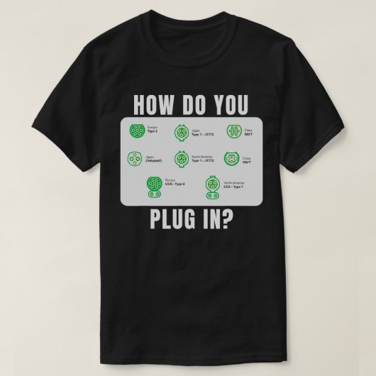 Hoe steek je een elektrisch grappig elektrisch voe t-shirt (Design voorkant)