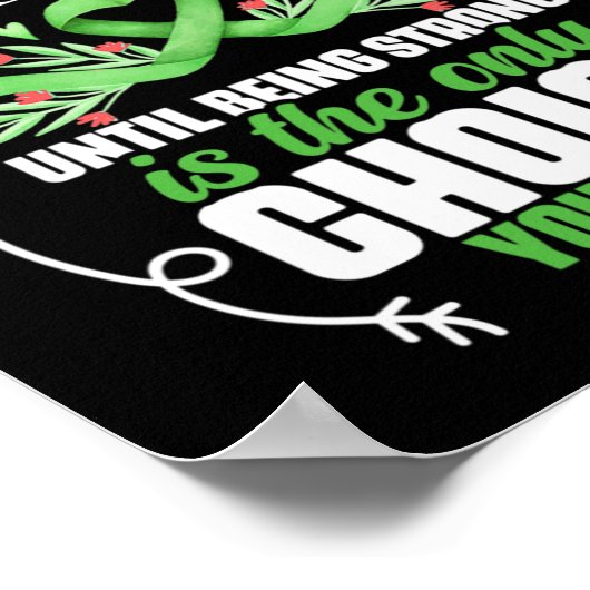 Hoe sterk je bent - galwegkanker galblaas poster (Hoek)