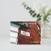 Hoe straat zijn we...? briefkaart (Staand voorkant)