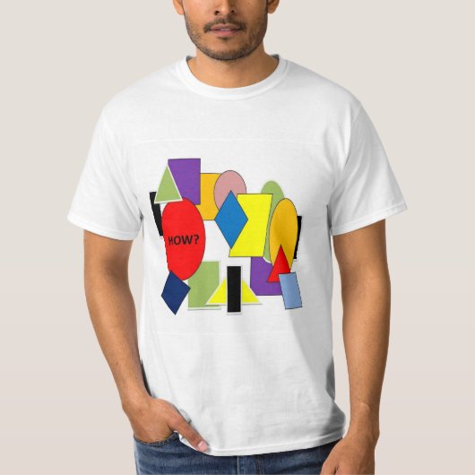 HOE? T-SHIRT (Voorkant)