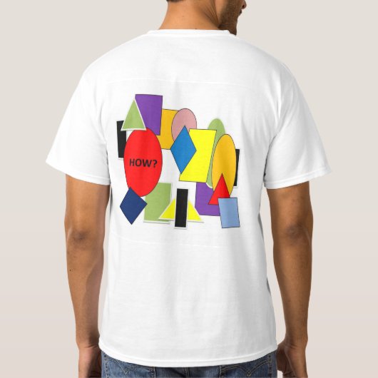 HOE? T-SHIRT (Achterkant)