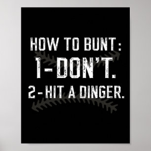 Hoe te bunt, sla geen dinger grappig te verkopen S Poster