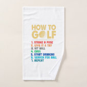 Hoe te golfen Handdoek (Handdoek)