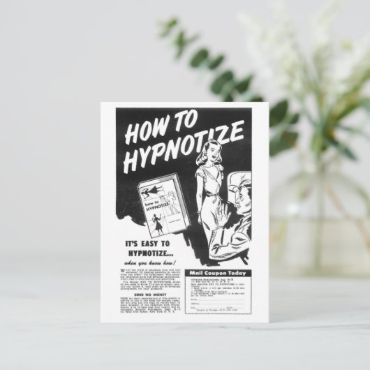 Hoe te Hypnotize Briefkaart (Staand voorkant)