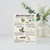 Hoe te Ivy-Planten identificeren - Hike Safe Briefkaart (Staand voorkant)