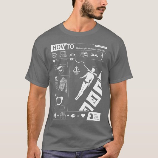 Hoe te: Maak een vrouw met je computer T-shirt (Voorkant)