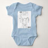 Hoe te om een Goedgekeurd Papa Instruction Sheet t Romper (Voorkant)