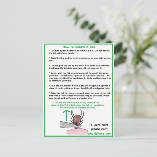 Hoe te om een Kaart van de Instructies van de Tik  (Staand voorkant)