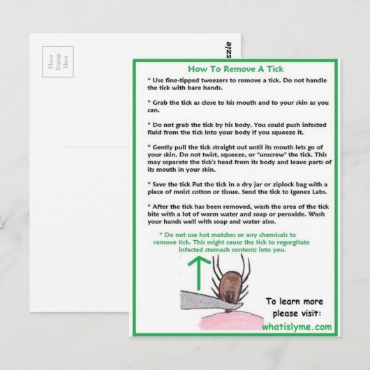 Hoe te om een Kaart van de Instructies van de Tik (Voorkant / Achterkant)