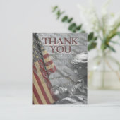 Hoe te om Militaire Veteranen te bedanken Briefkaart (Staand voorkant)