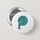 Hoe te om te kraken ronde button 5,7 cm (Voorkant /achterkant)