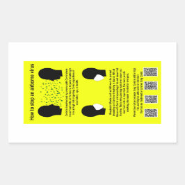 Hoe te stoppen en Airborne Virus Paper stickers