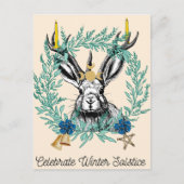 Hoe te vieren Winter Solstice Briefkaart (Voorkant)