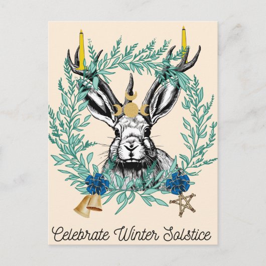 Hoe te vieren Winter Solstice Briefkaart (Voorkant)