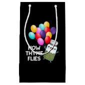 Hoe Thyme met Funny Herb Pun Dark BG vliegt Klein Cadeauzakje (Voorkant)