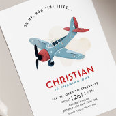 Hoe tijd vliegt Vliegtuig Verjaardag Kaart