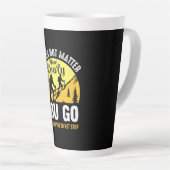 Hoe traag je gaat latte mok (Rechterhoek)