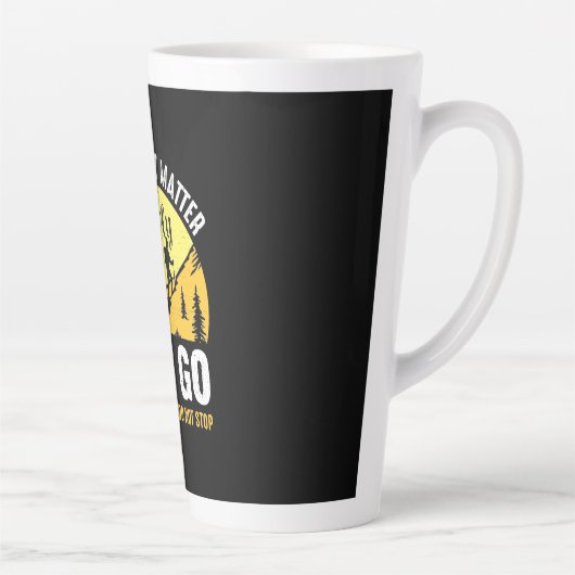 Hoe traag je gaat latte mok (Rechts)