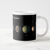 Hoe Trappist-1's zeven planeten eruit zouden kunne Grote Koffiekop (Rechts)