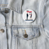 Hoe Trump de democraten ziet Ronde Button 5,7 Cm (In situ)