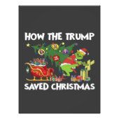 Hoe Trump de kerstdagen heeft gered Foto Afdruk (Voorkant)