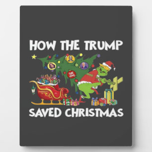 Hoe Trump de kerstdagen heeft gered Fotoplaat