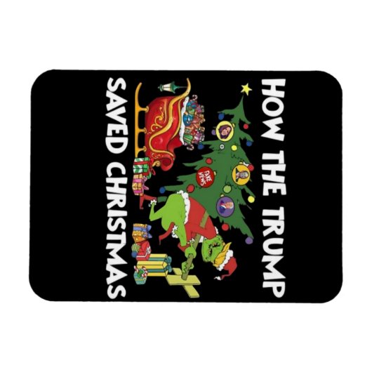 Hoe Trump de kerstdagen heeft gered Magneet (Horizontaal)