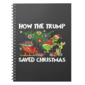 Hoe Trump de kerstdagen heeft gered Notitieboek (Voorkant)