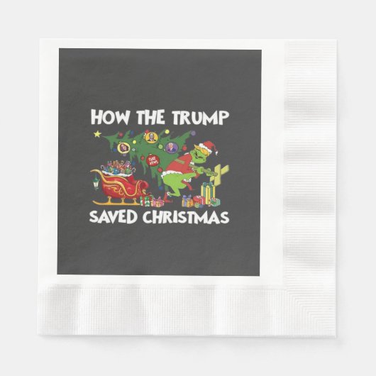 Hoe Trump de kerstdagen heeft gered Servet (Voorkant)