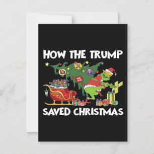 Hoe Trump Kerstmis redde Briefkaart