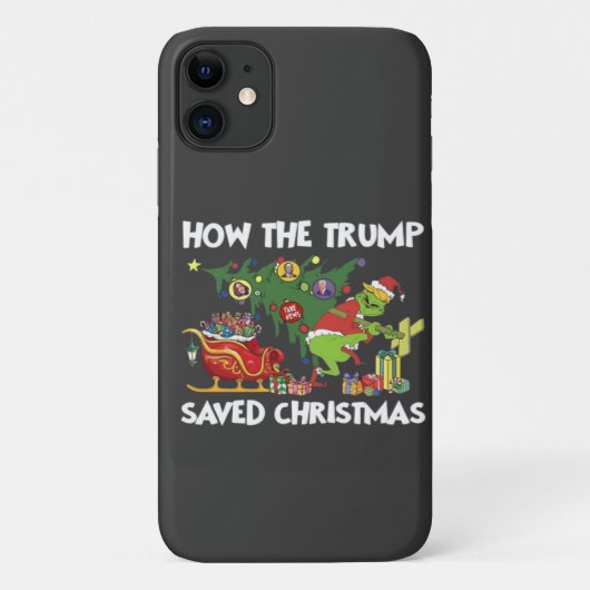 Hoe Trump Kerstmis redde Case-Mate iPhone Case (Achterkant)