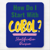 Hoe u kunt beginnen met Cobol-programmeercodes T-s Muismat (Voorkant)