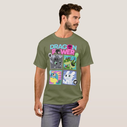 Hoe u uw draak 3 Verborgen werelddraak kunt traine T-shirt (Voorkant volledig)