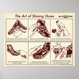 Hoe u uw schoenen met het Poster van de geïllustre