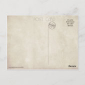 Hoe uit het verleden! briefkaart (Achterkant)