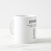 Hoe uit te spreken SAY HYGGE Funny Custom Mok (Voorkant links)