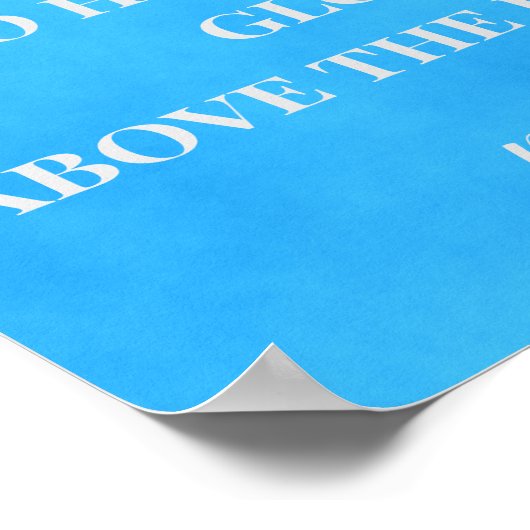 Hoe uitstekend is uw naam poster (Hoek)