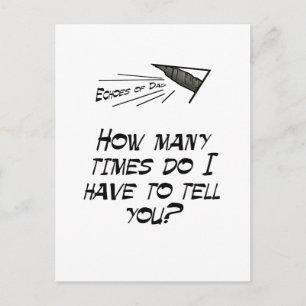 Hoe vaak? briefkaart