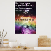 Hoe ver het mogelijk is om naar Poster te gaan (Keuken)